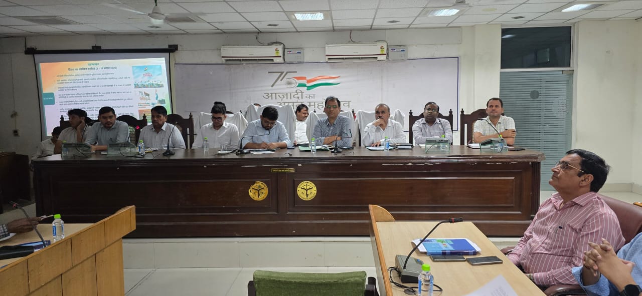 Under the chairmanship of the Chief Development Officer, preparations for the Har Ghar Tiranga Abhiyan-2026 were finalized