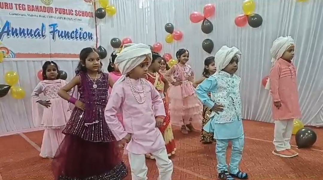 Annual function celebrated in Guru Teg Bahadur Public School, Chhatarpur