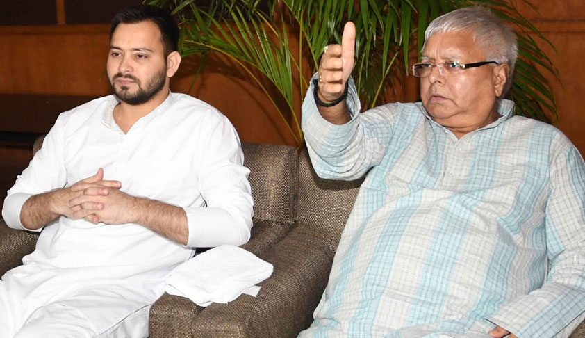 Lalu Yadav and Tejashwi Yadav's troubles increased again