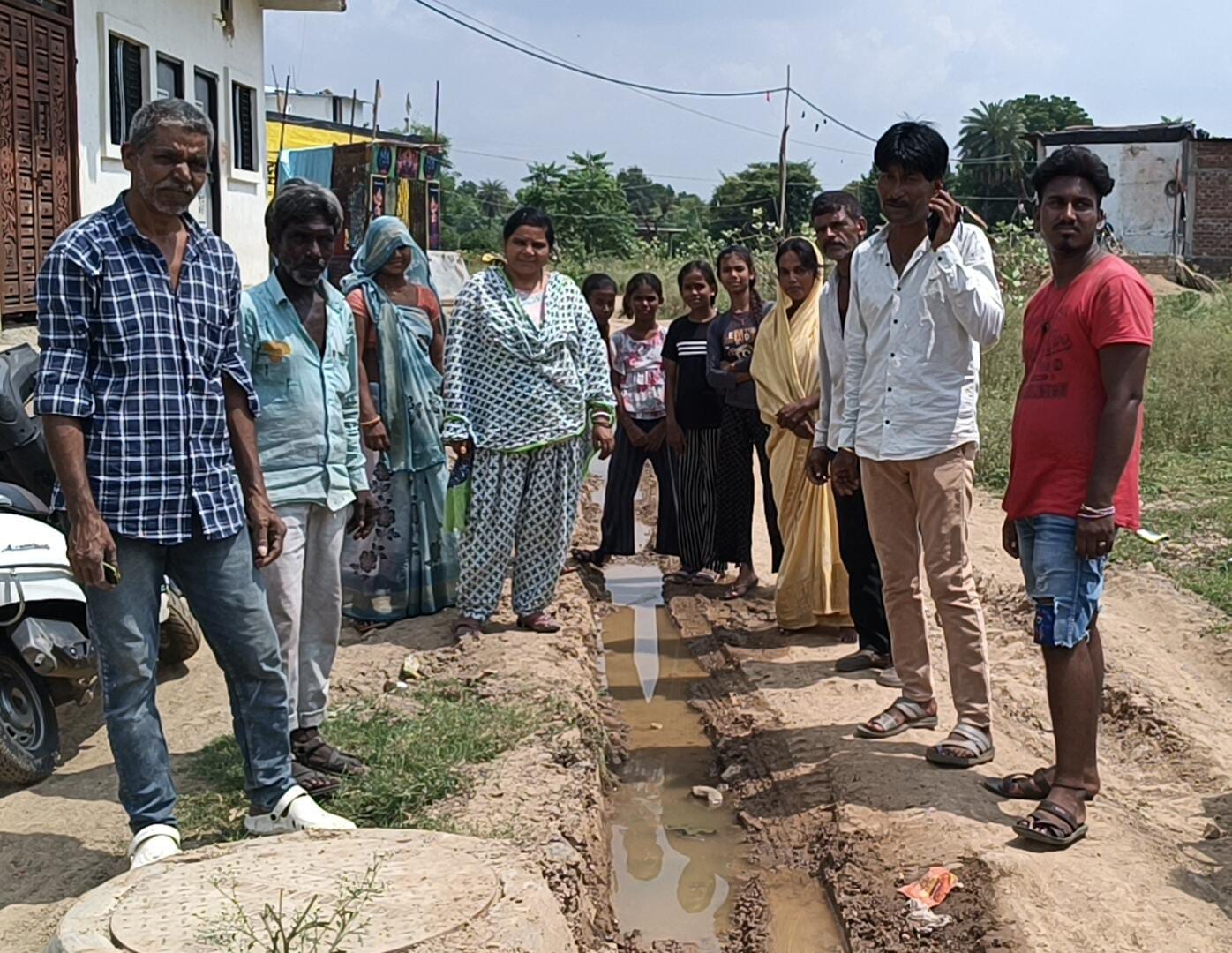Sewerage pits have become a problem
