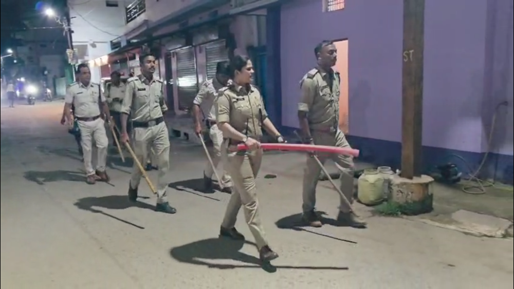 Viral video of criminals in Katni