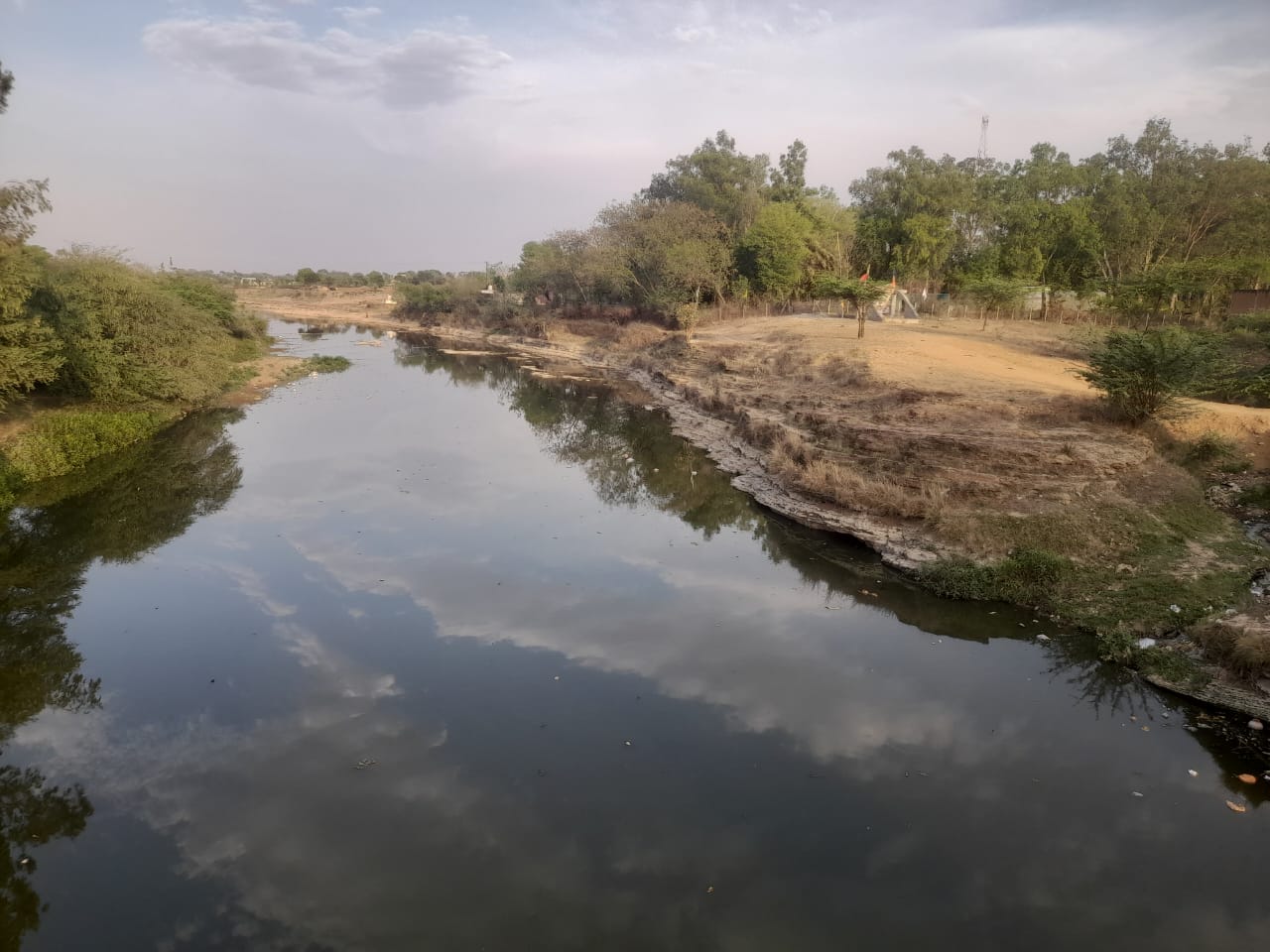 The life-giving Midasan river turned into a dirty drain