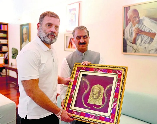 Sukhu Rahul did not attend the Niti Aayog meeting
