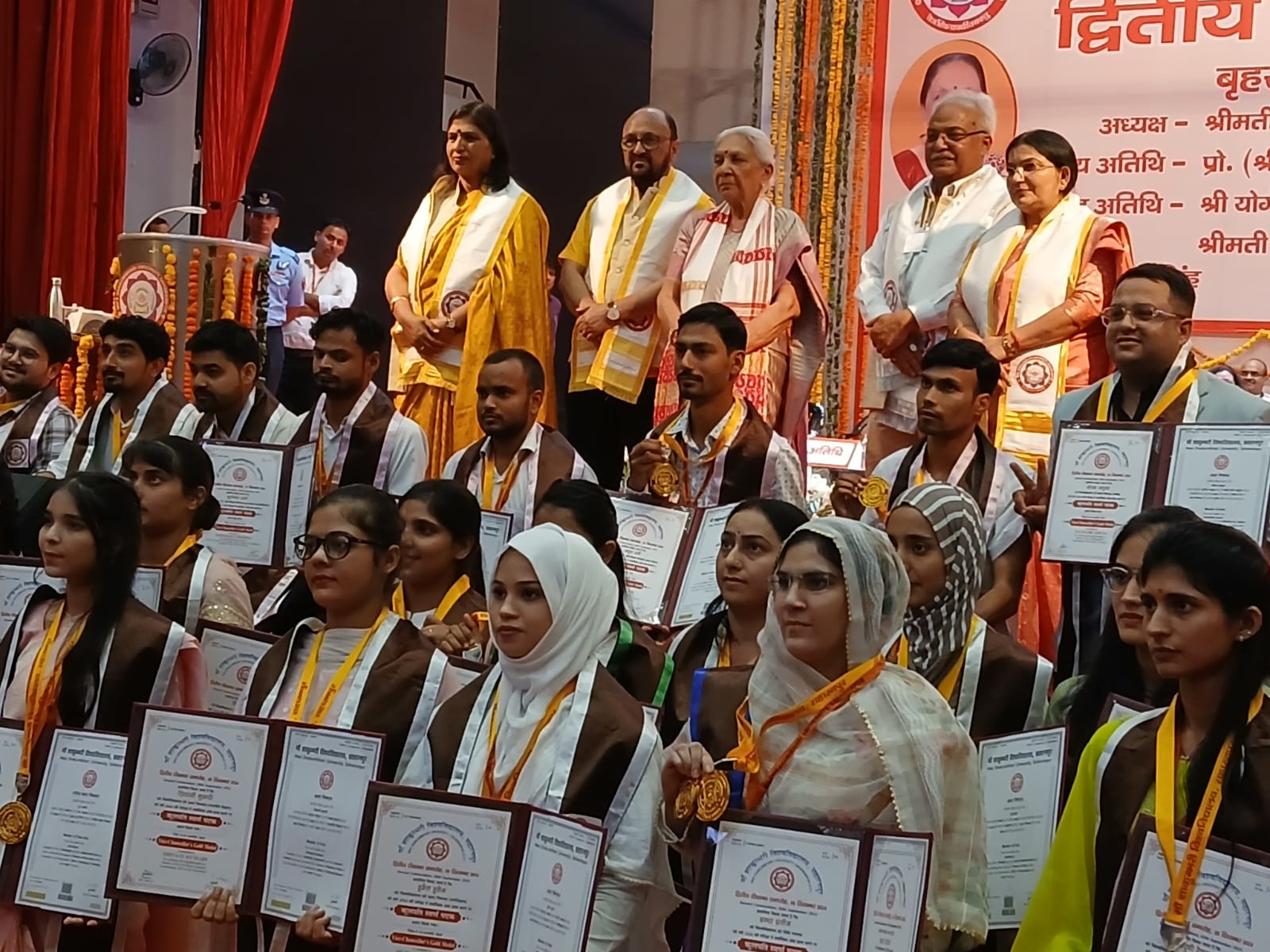 Governor and Chancellor Anandi Ben Patel said