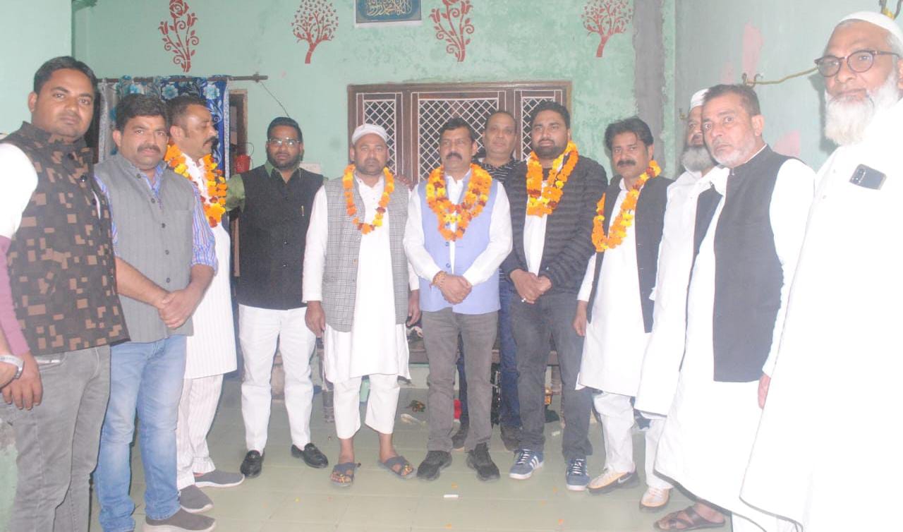 Program organized at the residence of Councilor Dr. Wajid Malik in Saharanpur