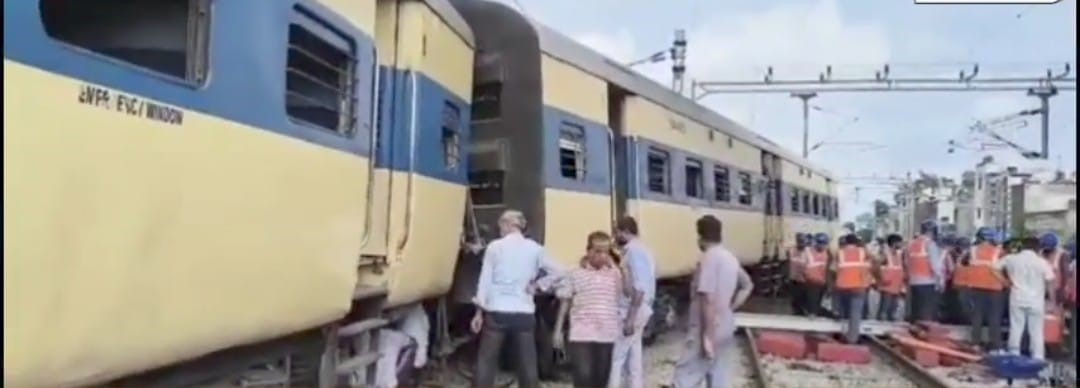 Passenger train derailed during shunting in Saharanpur