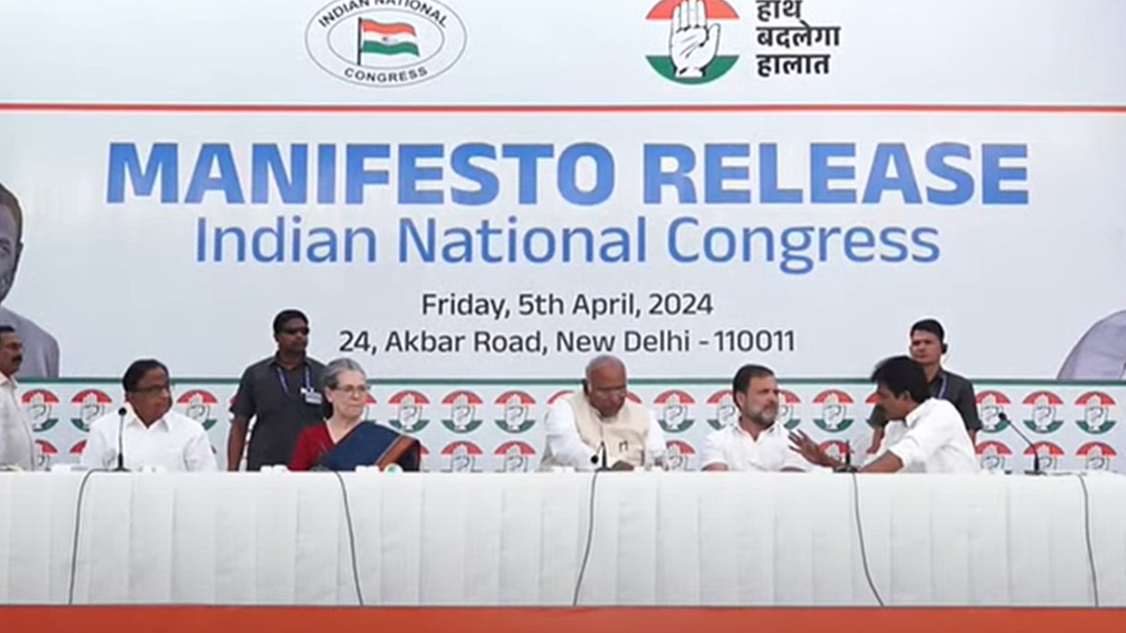 Congress released manifesto