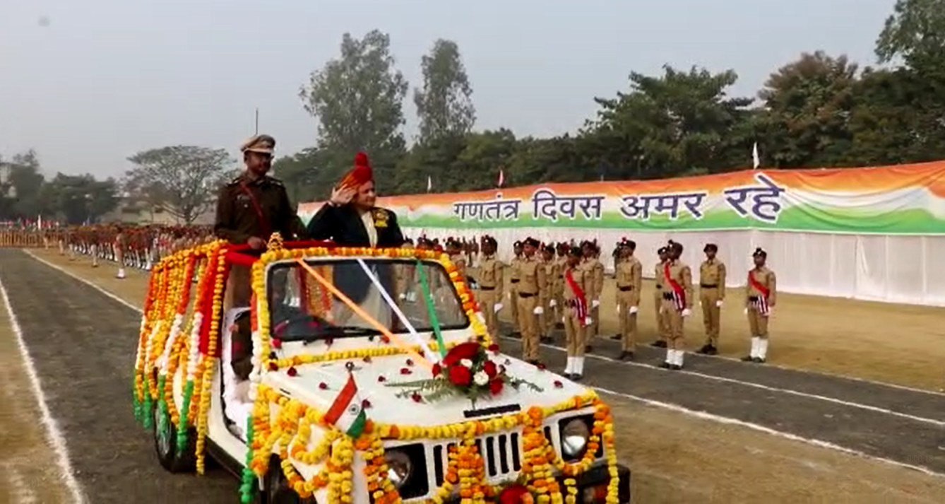 Republic Day celebrated in MP's Shahdol