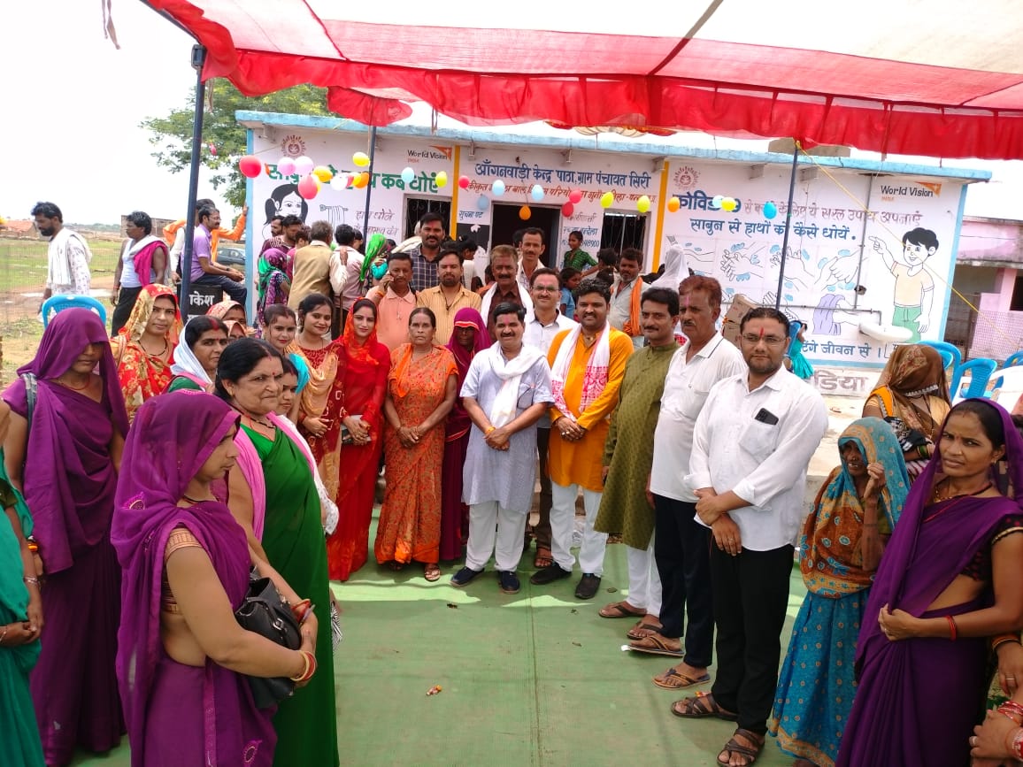 Free health camp organized in tribal dominated area village Patha