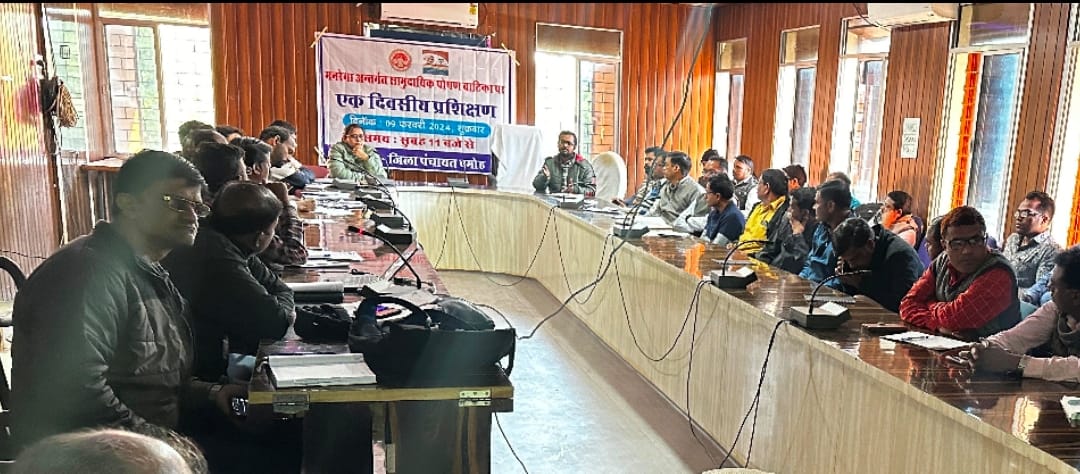 District level on community nutrition garden work program