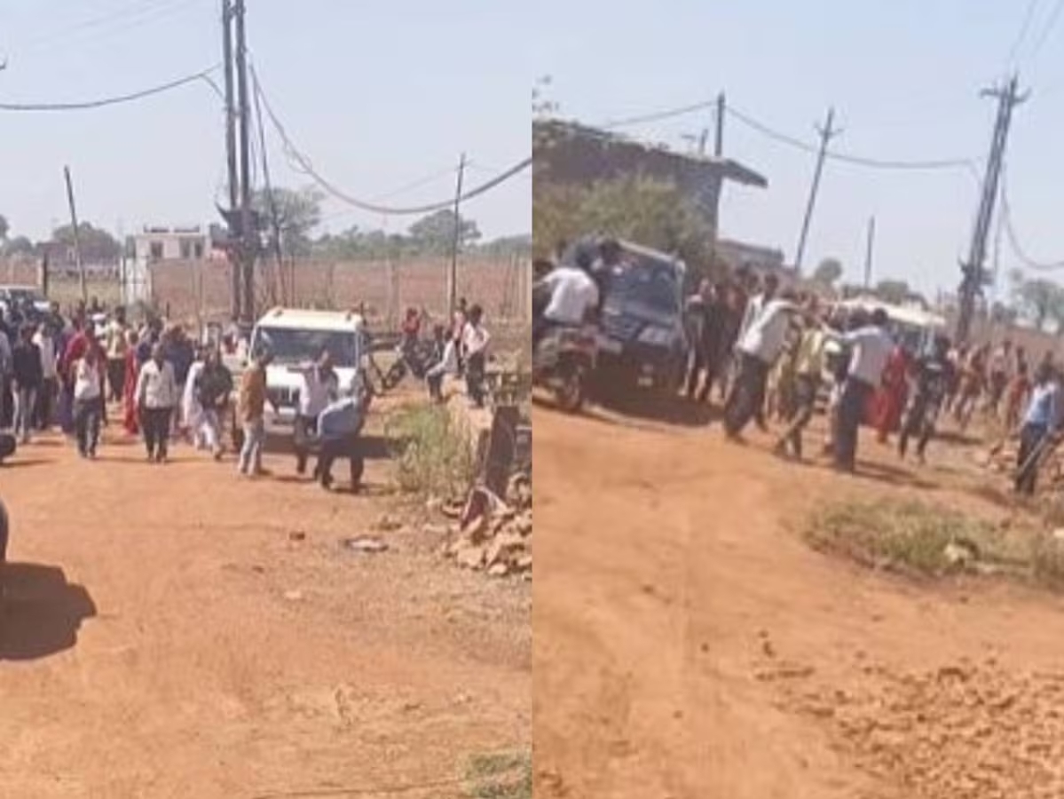 Attack on electricity department team in MP