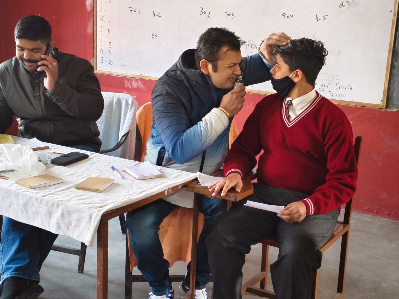 Paayas Educational Group Gagalhadi organised a free health camp