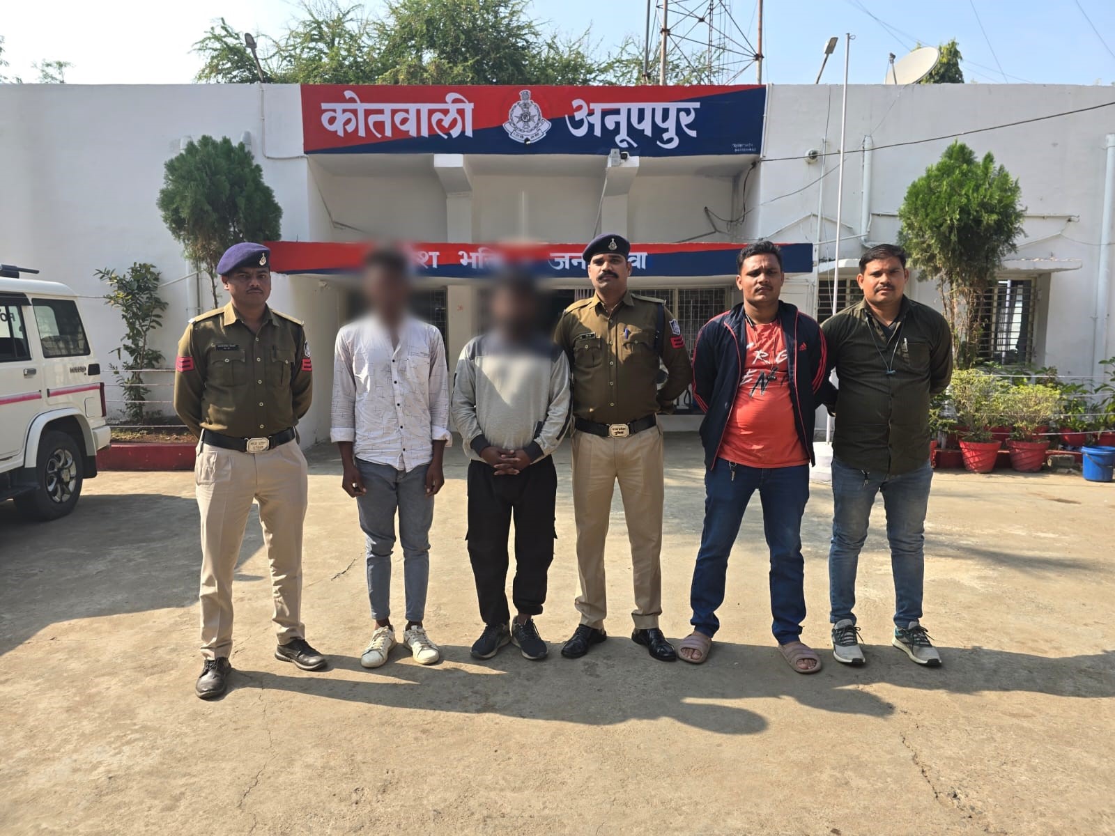 Strict action by Kotwali police against illegal sand excavation mafia