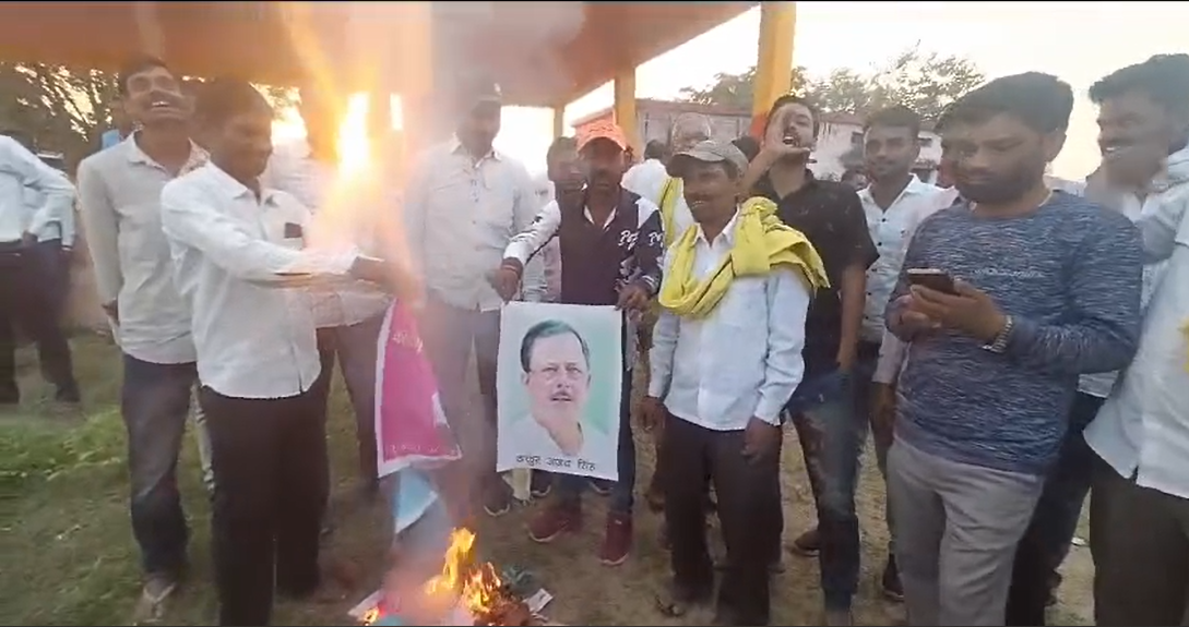 OBC community protested as soon as Congress candidate was announced in Katni, Bahoriband assembly