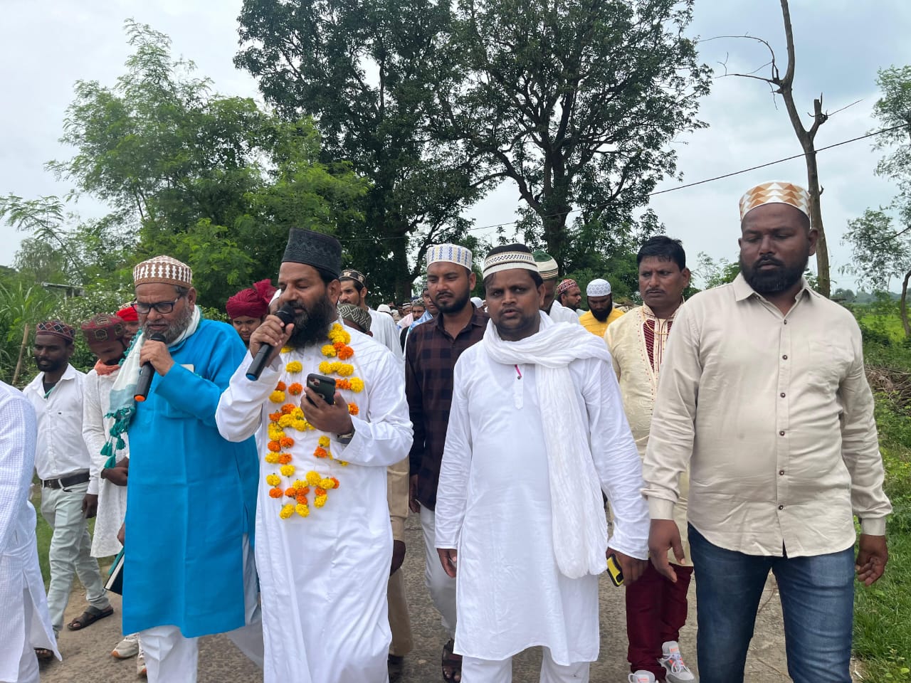 Mohammadi procession taken out with respect and reverence
