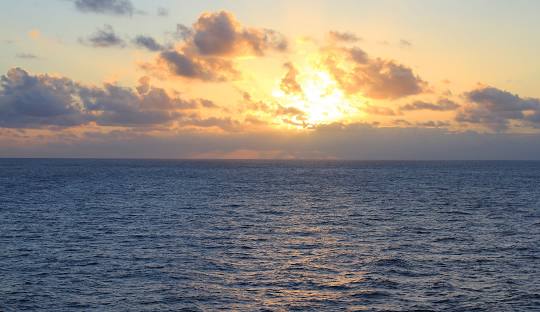 The world's most unexpected event happened in the Pacific Ocean