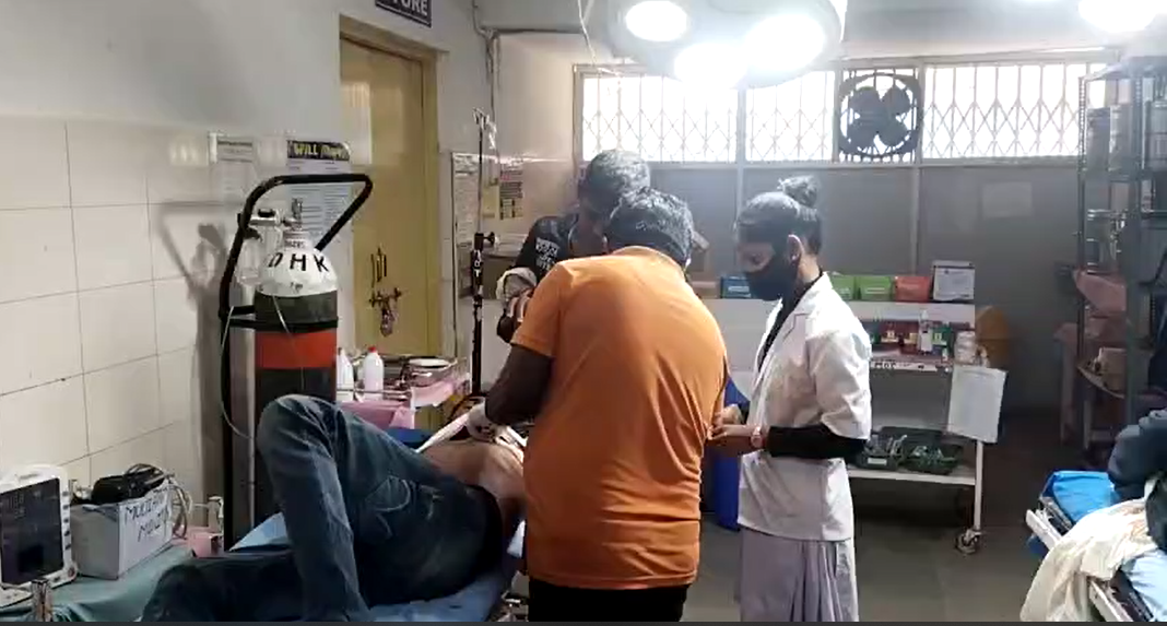 Knife fired again in NKJ police station area, injured admitted to district hospital