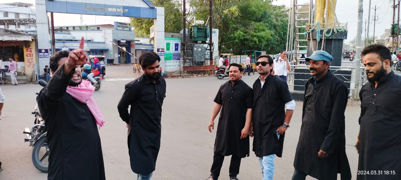 Street play was performed today by Mukti Social and Cultural Forum