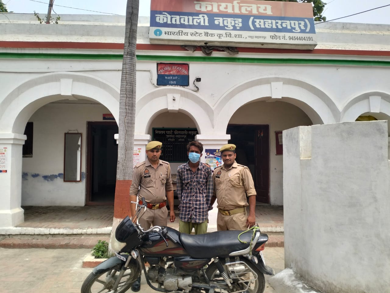 Police arrested a clever vehicle thief