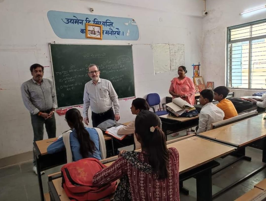 District Education Officer inspected schools
