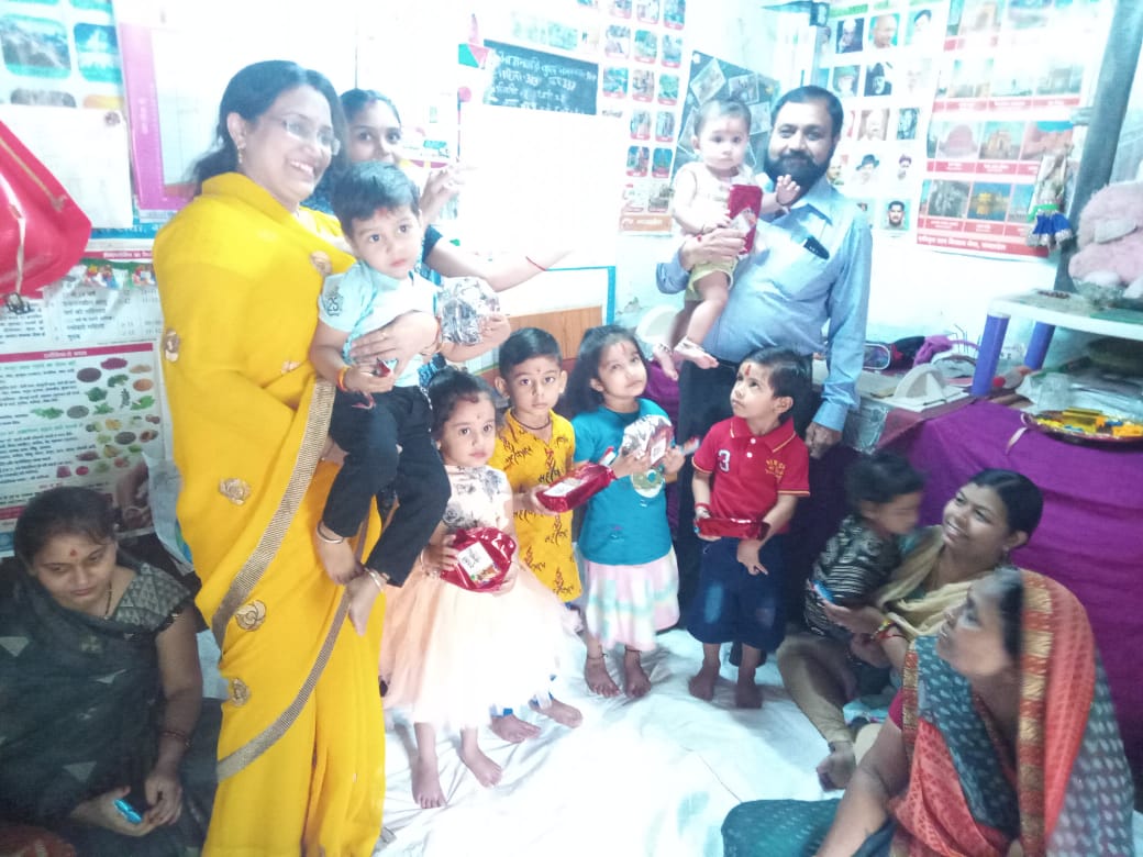 In MP's Dhar, MP. Steps taken by the government towards promoting the health of children: Healthy Child Competition organized in Nutrition Month
