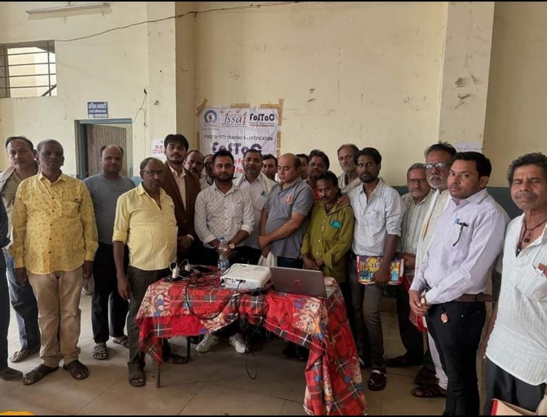 Food Safety Training Fostec Training was organized in Ambedkar Bhawan