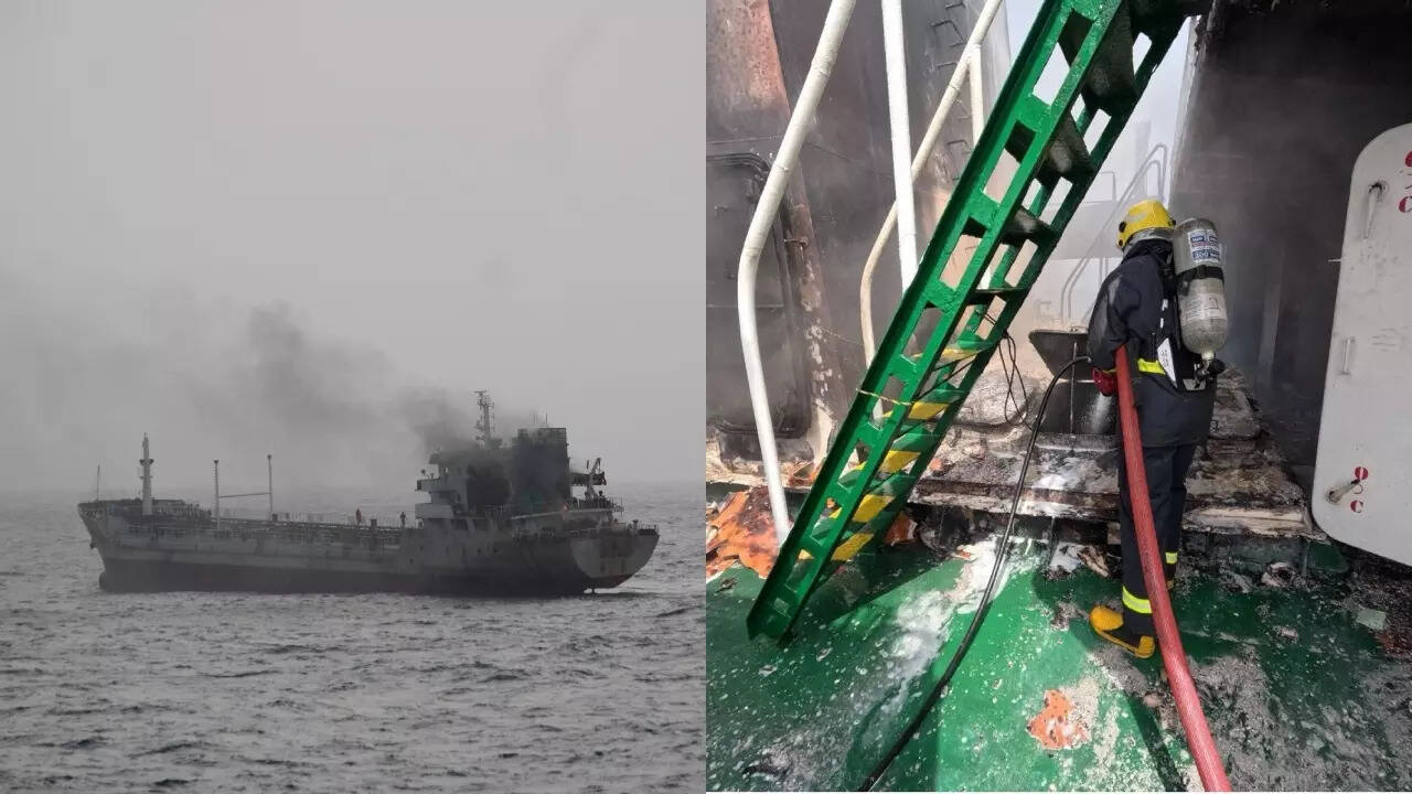 MT Yi Cheng 6: A massive fire broke out in a ship going to Oman
