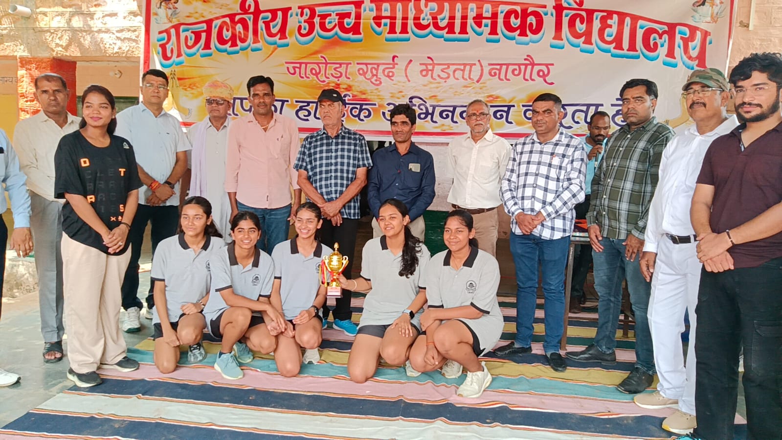 Mithali Gaur and Divya Sharma's excellent performance in district level badminton competition