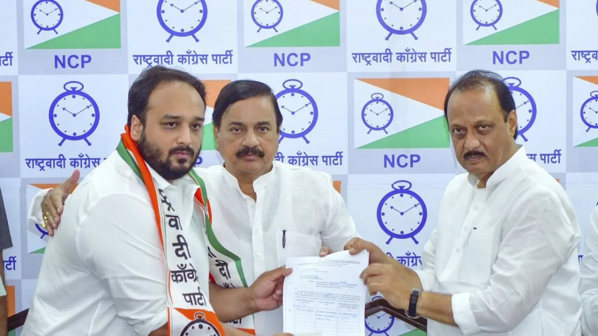 Baba Siddiqui's son Zeeshan joins Ajit Pawar's NCP