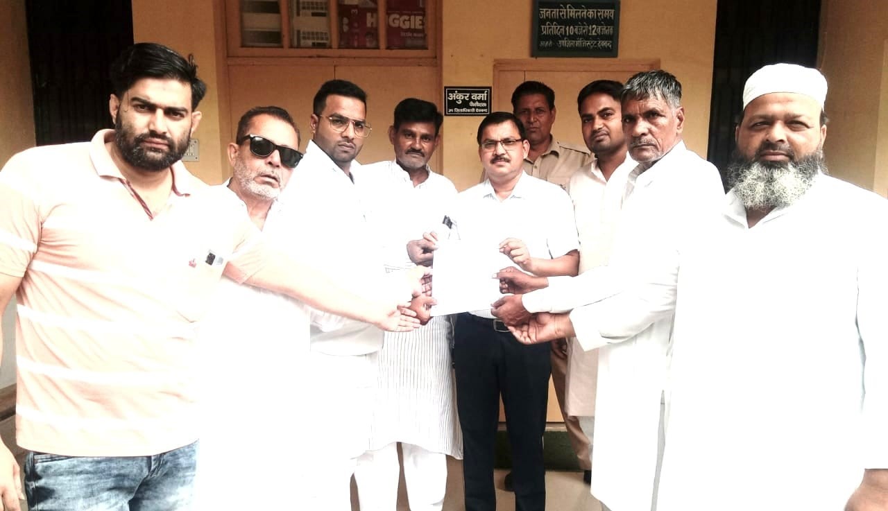 Councillors in Deoband opposed the new government order to increase tax on shops and houses