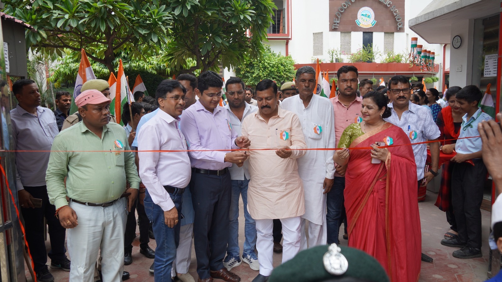 The Doon Valley Public School organized a grand tricolor rally on the occasion of Independence Day