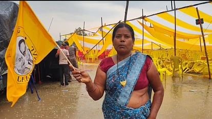 Storm and rain wreak havoc in Jansuraj's public meeting on Labor Day