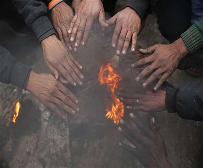 Winter struck again, temperature reached 8 degrees