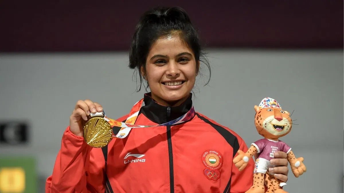 Manu Bhaker is the first Indian to reach the final of women's 10m air pistol