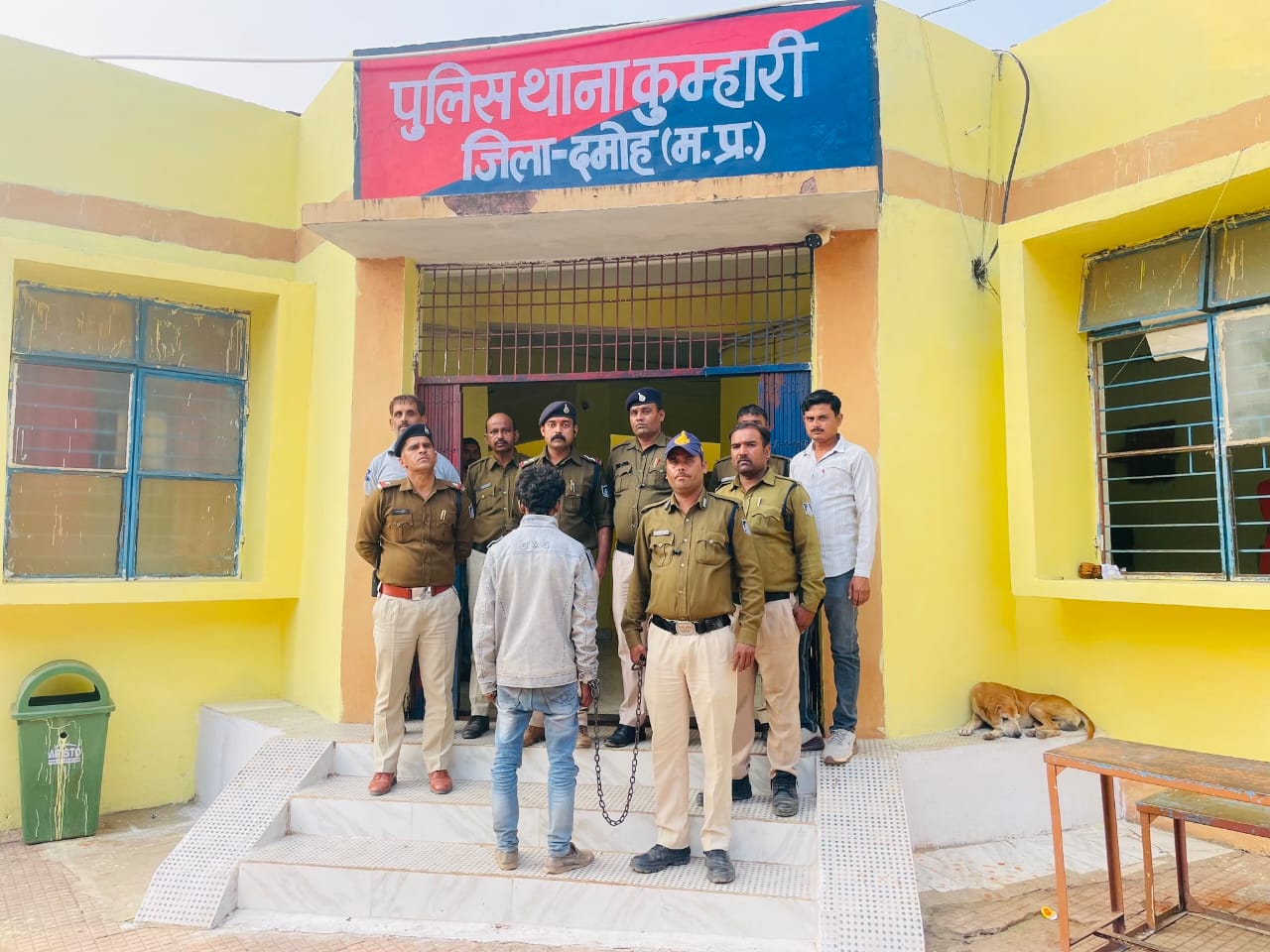 Police station Kumhari got a big success