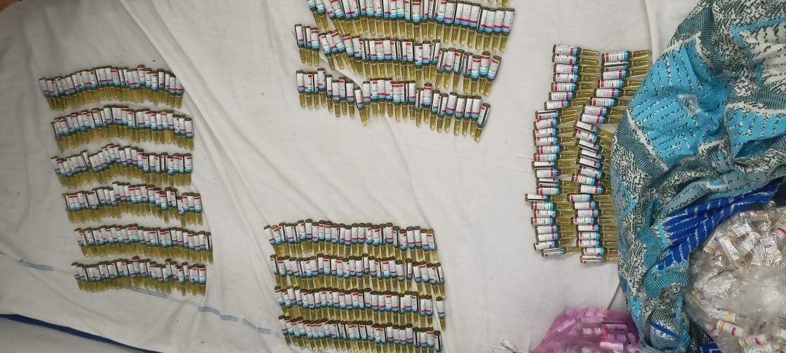 Stock of 1,200 injections recovered