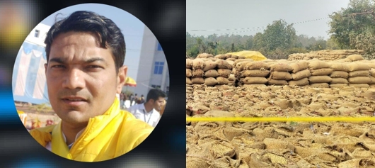 Procurement center operator Vikram Thackeray slaps journalist in front of deputy tehsildar
