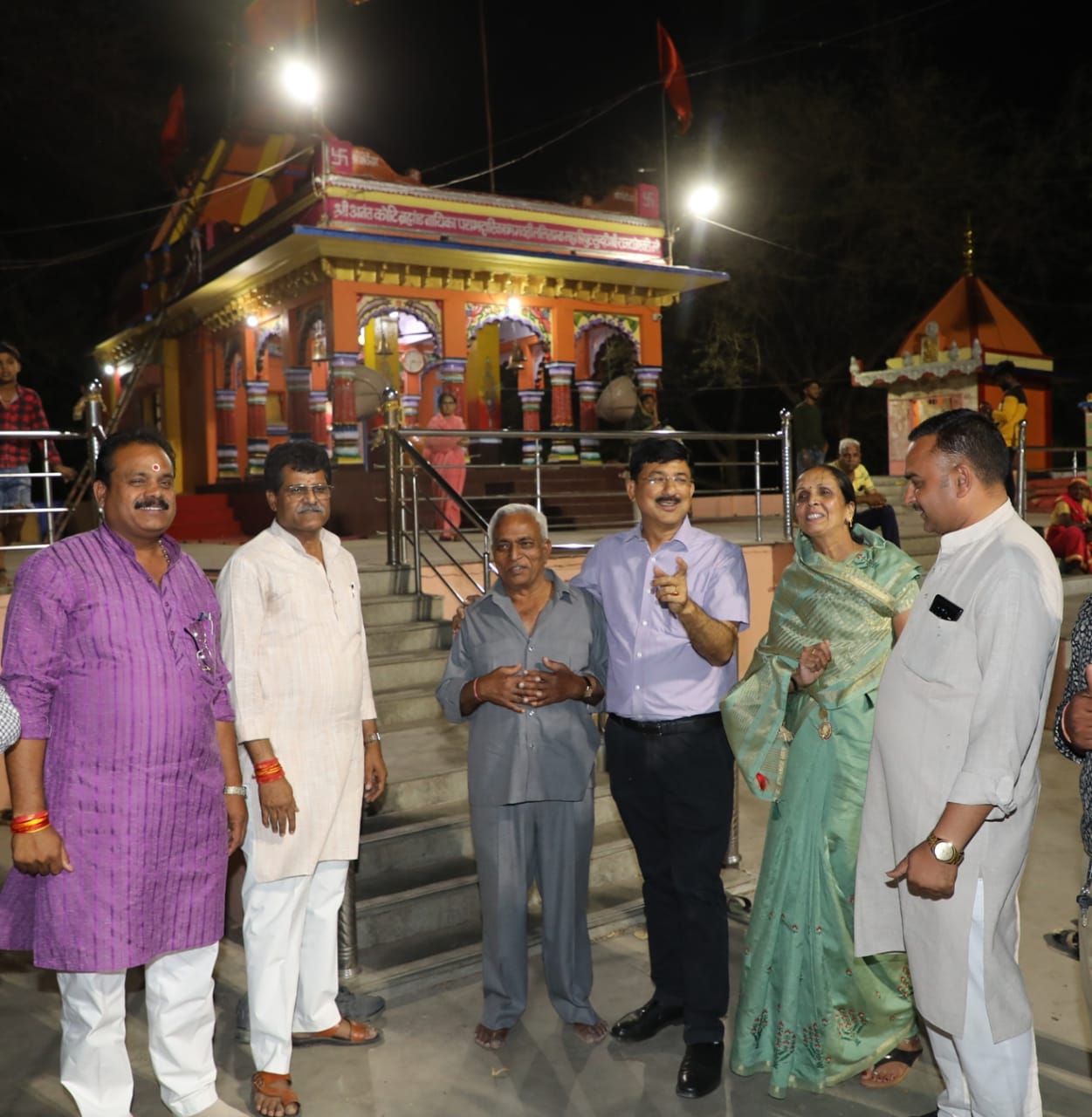 To make an action plan to make the temple grand