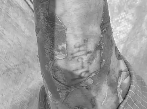 Sensation created by finding the body of an unknown person in the minor