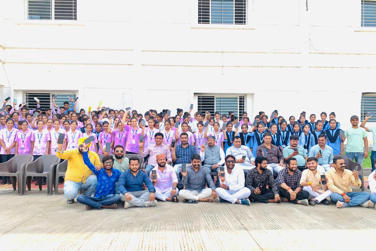 BJP membership campaign organized in Dhar College of Nursing