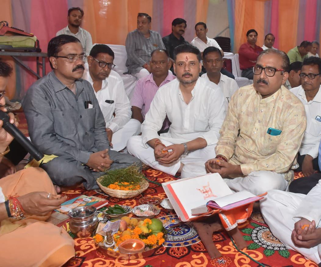 Balli Pujan of traditional Maryada Purushottam Lord Shri Ram Ji's Leela was held in Saharanpur