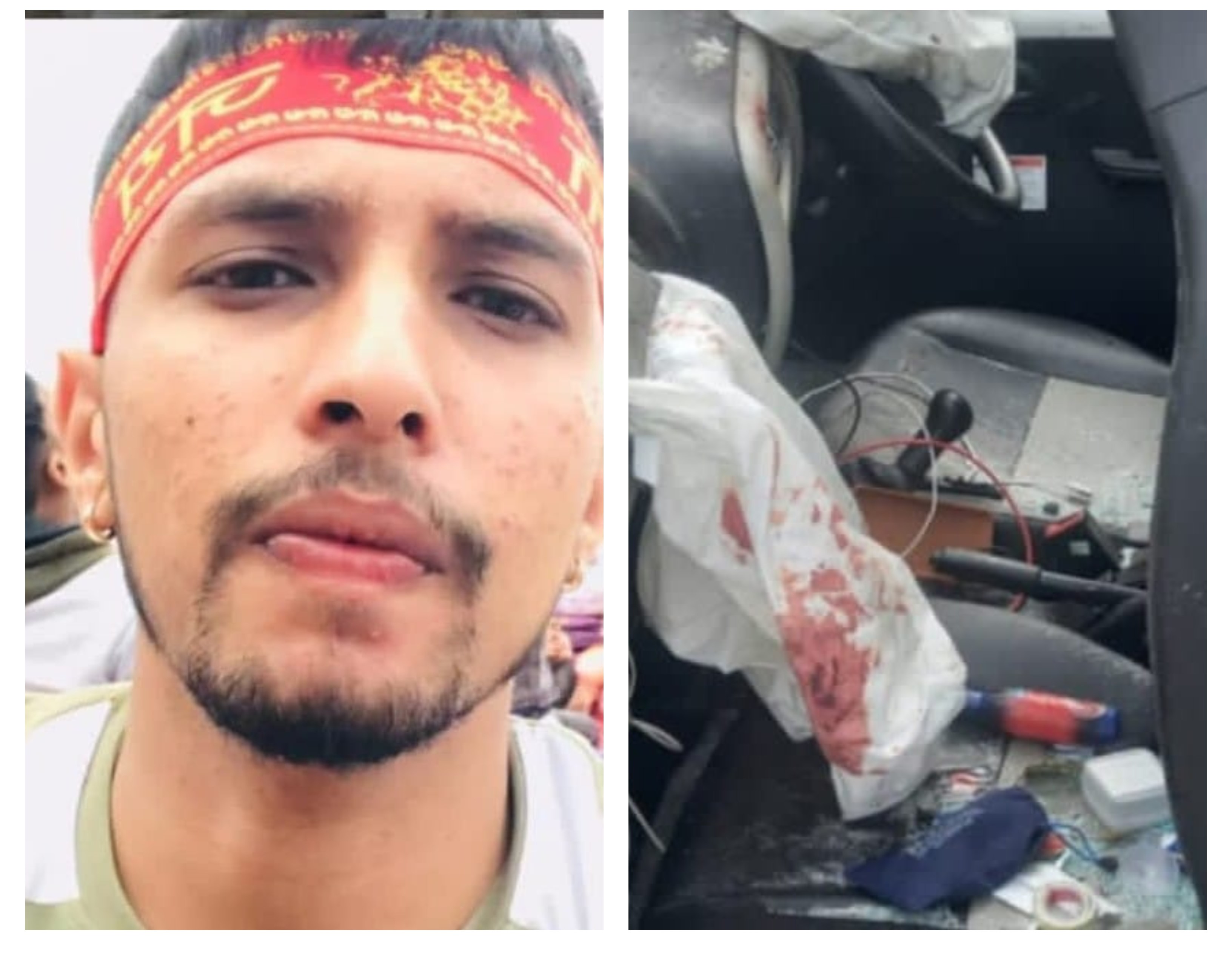 One youth travelling in a car died in a road accident