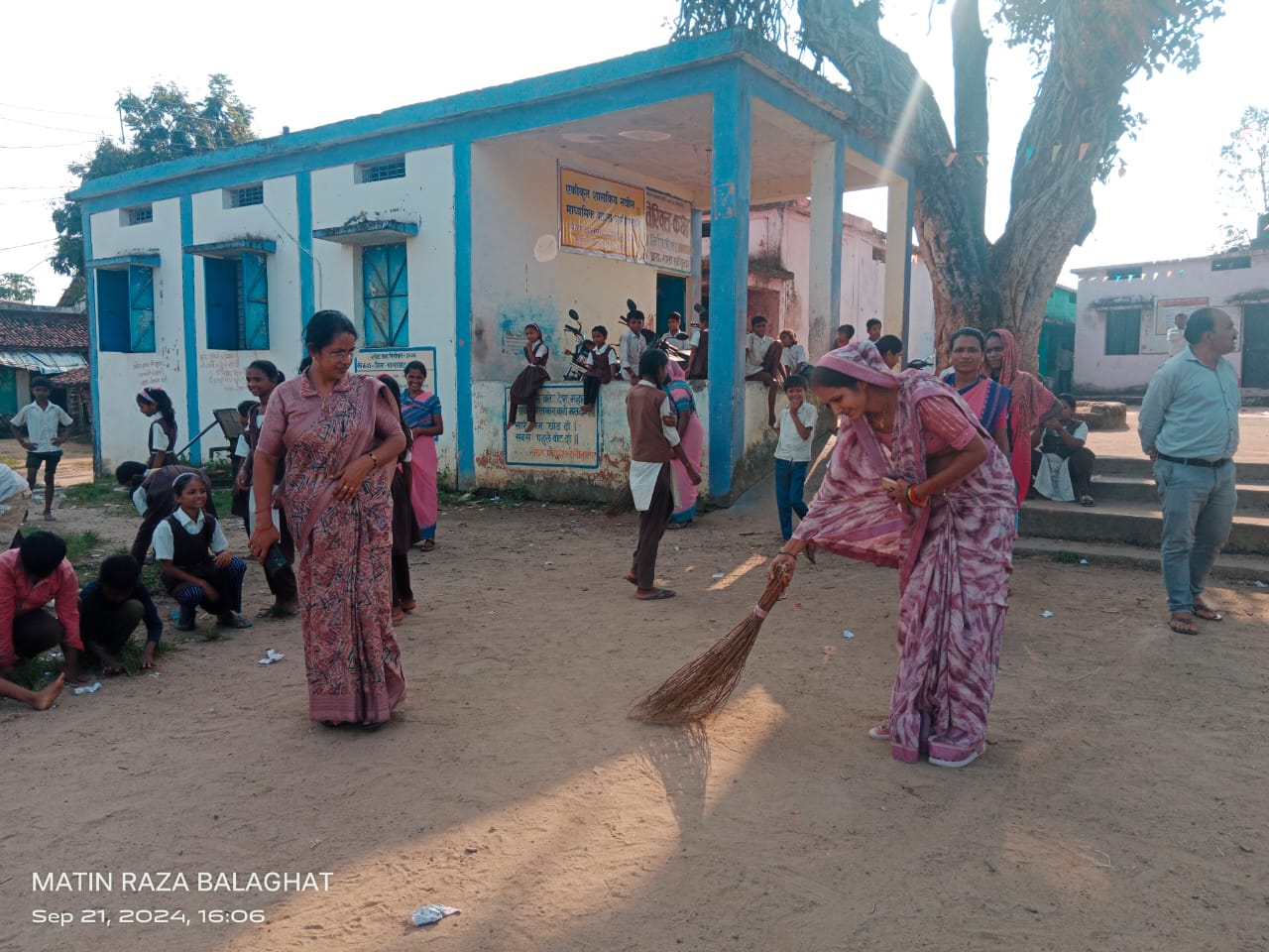 Formal programs were organized in village Ranikuthar under National Nutrition Month and Cleanliness Fortnight