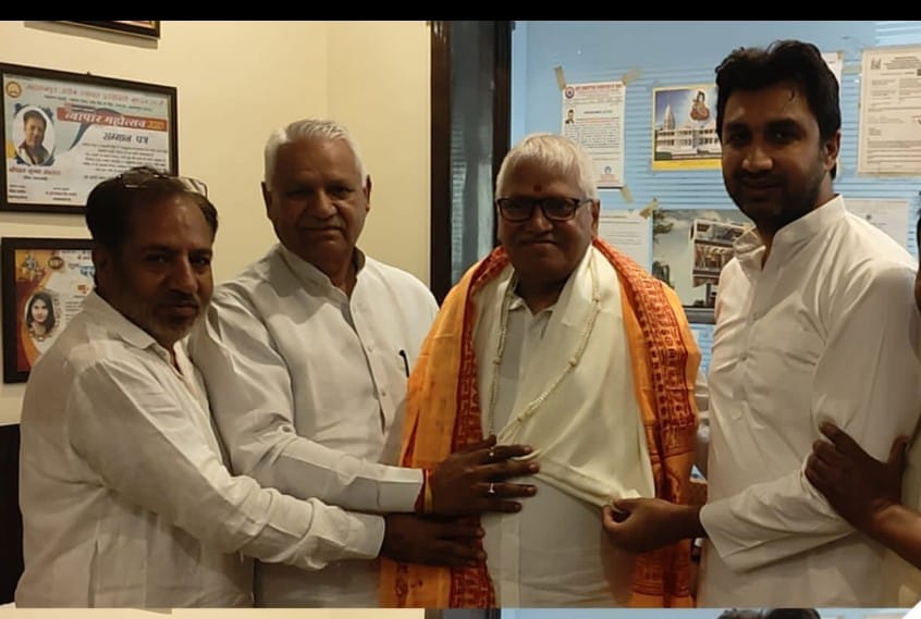 RSS national pracharak Nagendra Rawal reached Saharanpur