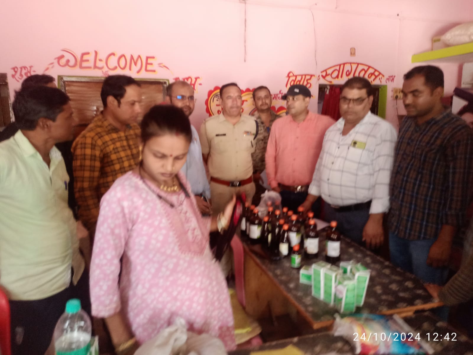 Hospital was running in a tea-samosa shop