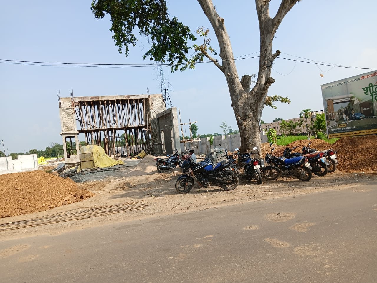 Illegal excavation and transportation of sand is going on openly and fearlessly...