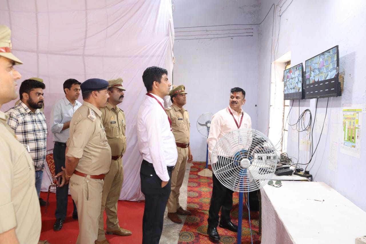 DM reached Central Warehouse, checked EVM security
