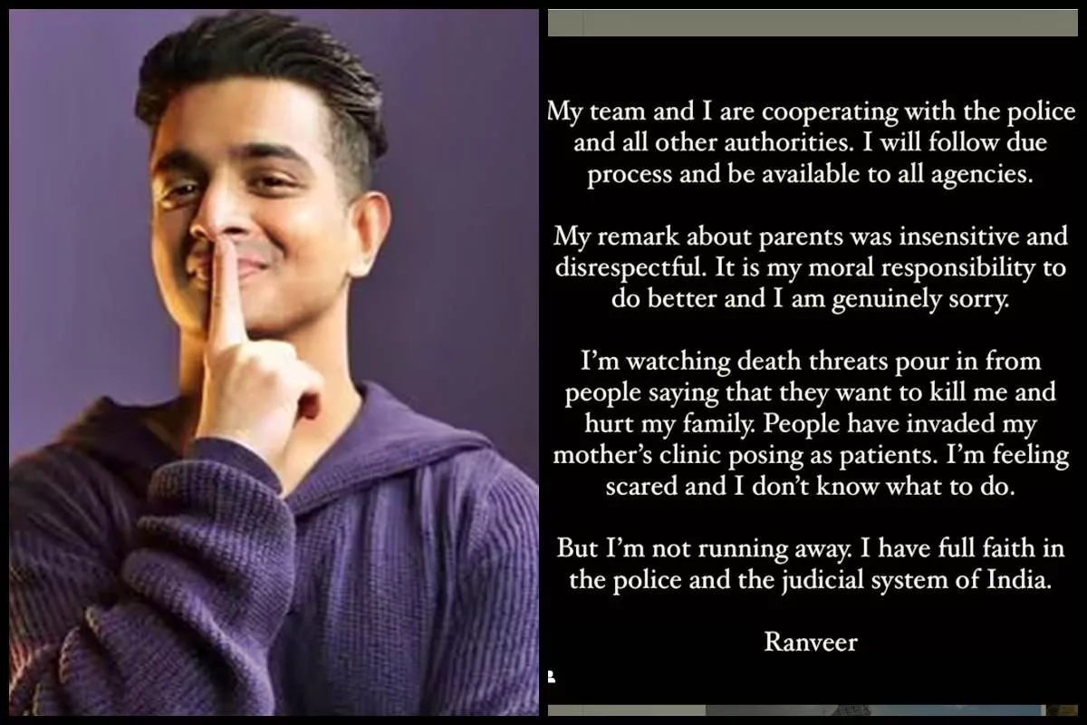 Why is Ranveer Allahbadia running away from the police? He himself came forward and answered