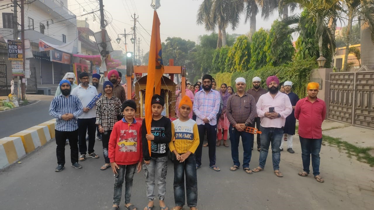 12-day long Prabhatpheri started in Saharanpur on the occasion of Prakash Parv