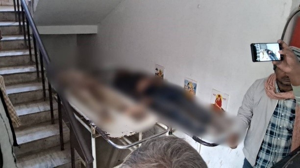 Accident during construction of toilet tank, husband and wife died